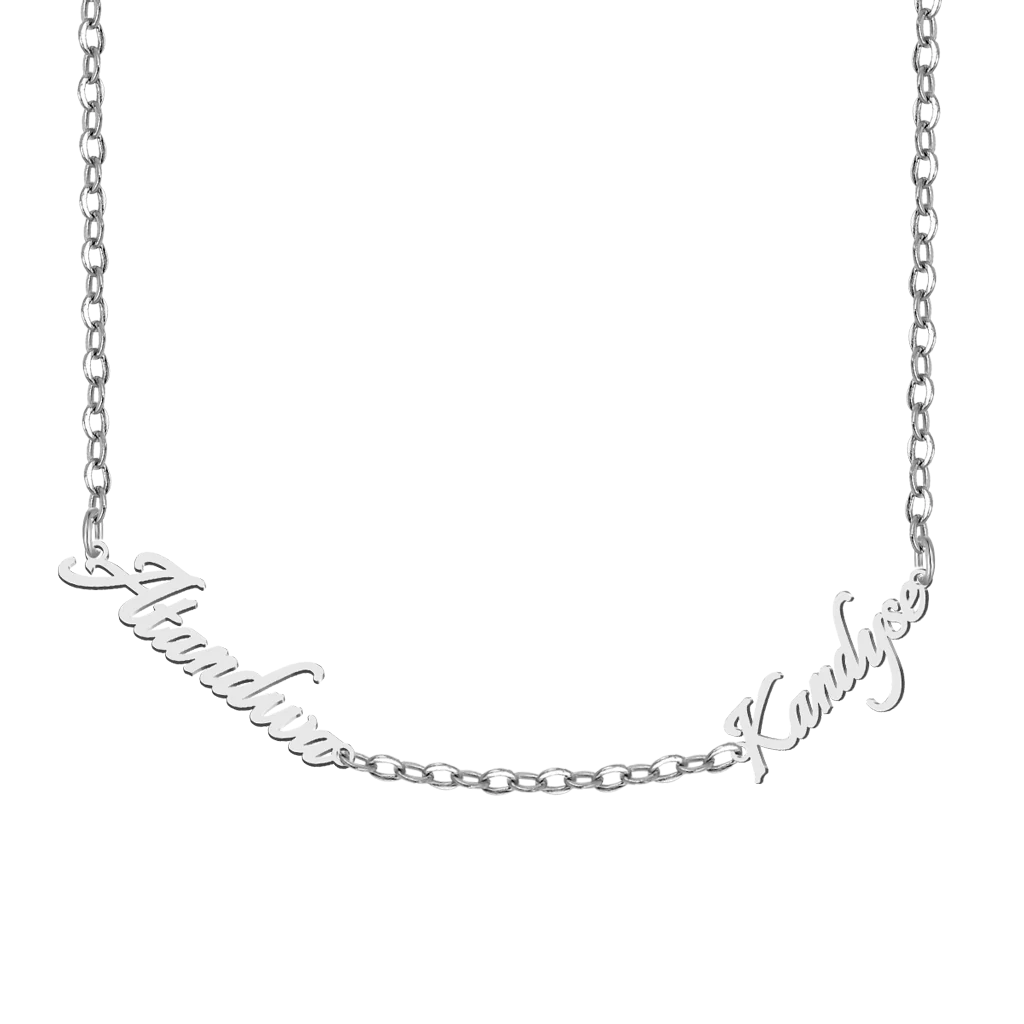 Gnoce Collier Nom Personnalisé Meilleures Amies