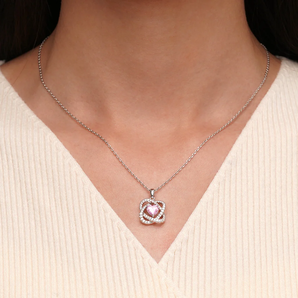 Gnoce Collier Pierre de Naissance Cœur Celtique - Image 5