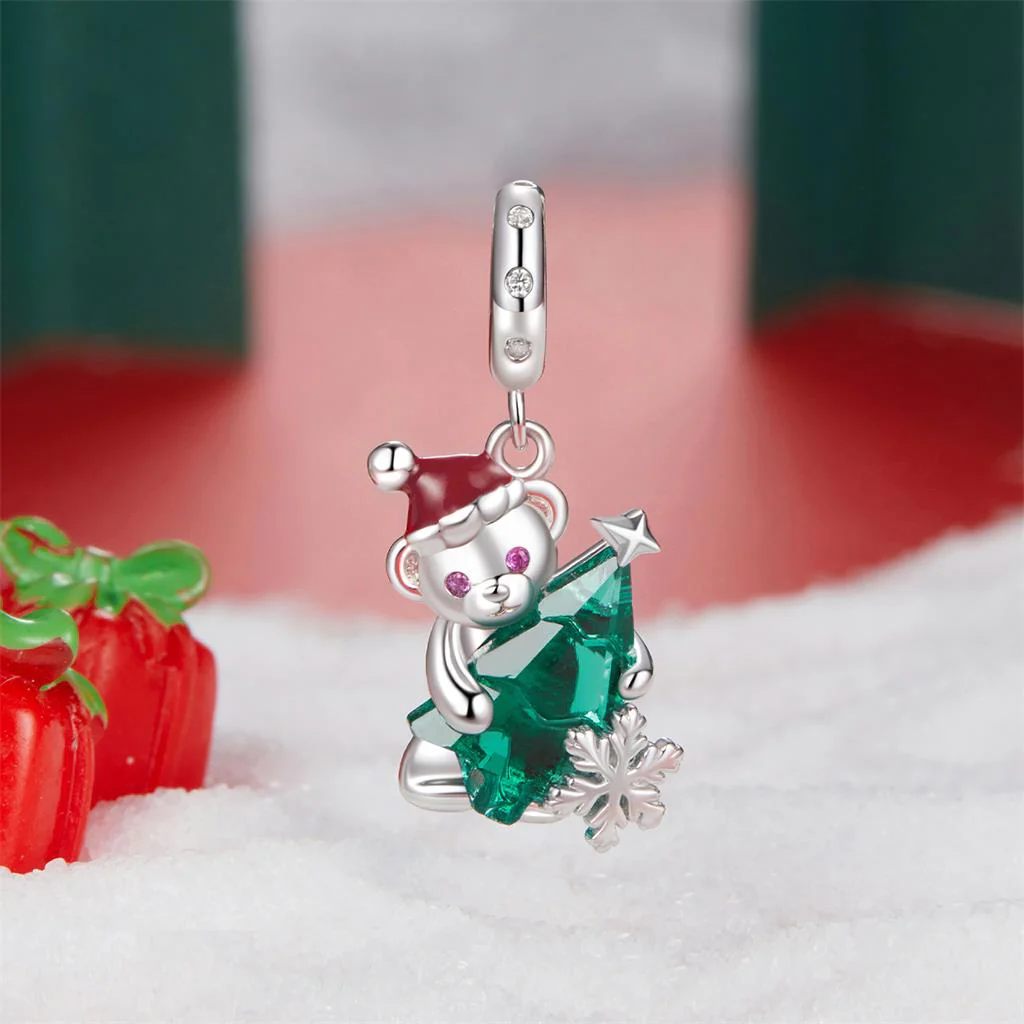 Gnoce Pendentif Ours & Arbre de Noël - Image 2