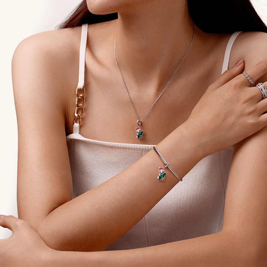 Gnoce Pendentif Ours & Arbre de Noël - Image 4