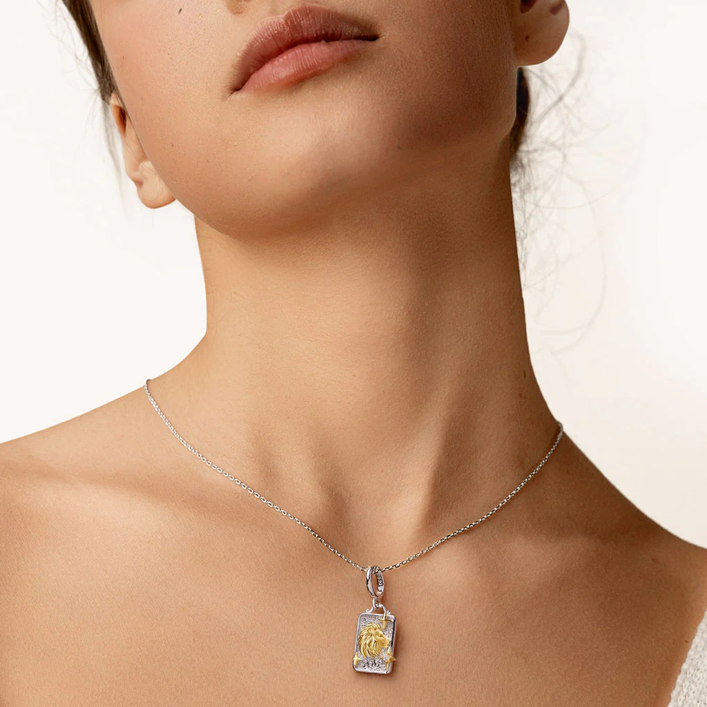 Gnoce Constellation Leo pendentif Dangle Charm - Image 4