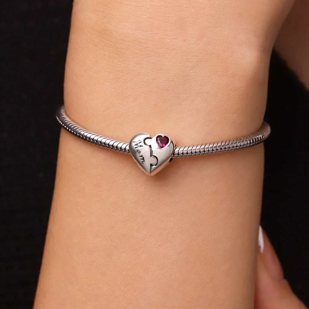 Gnoce Charm Puzzle d'Amour Maman Fille - Image 5