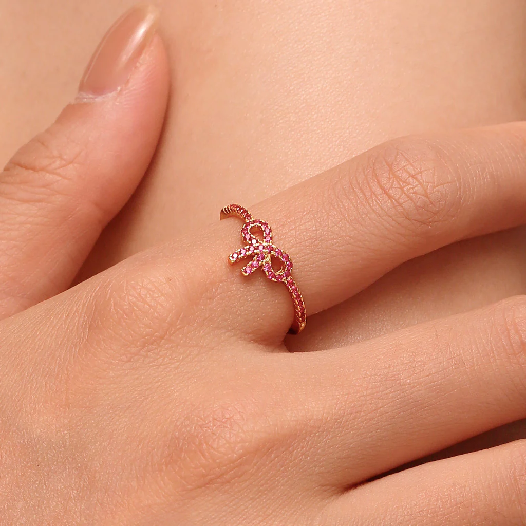 Gnoce Bague Nœud Papillon - Image 5