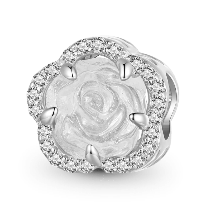 Gnoce Charm Fleur de Rose aux Couleurs Changeantes - Image 2
