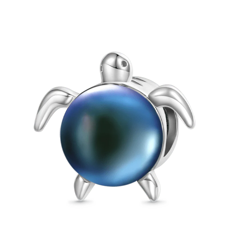 Gnoce Charm humeur tortue de mer Alliage argent plaqué platine - Image 2