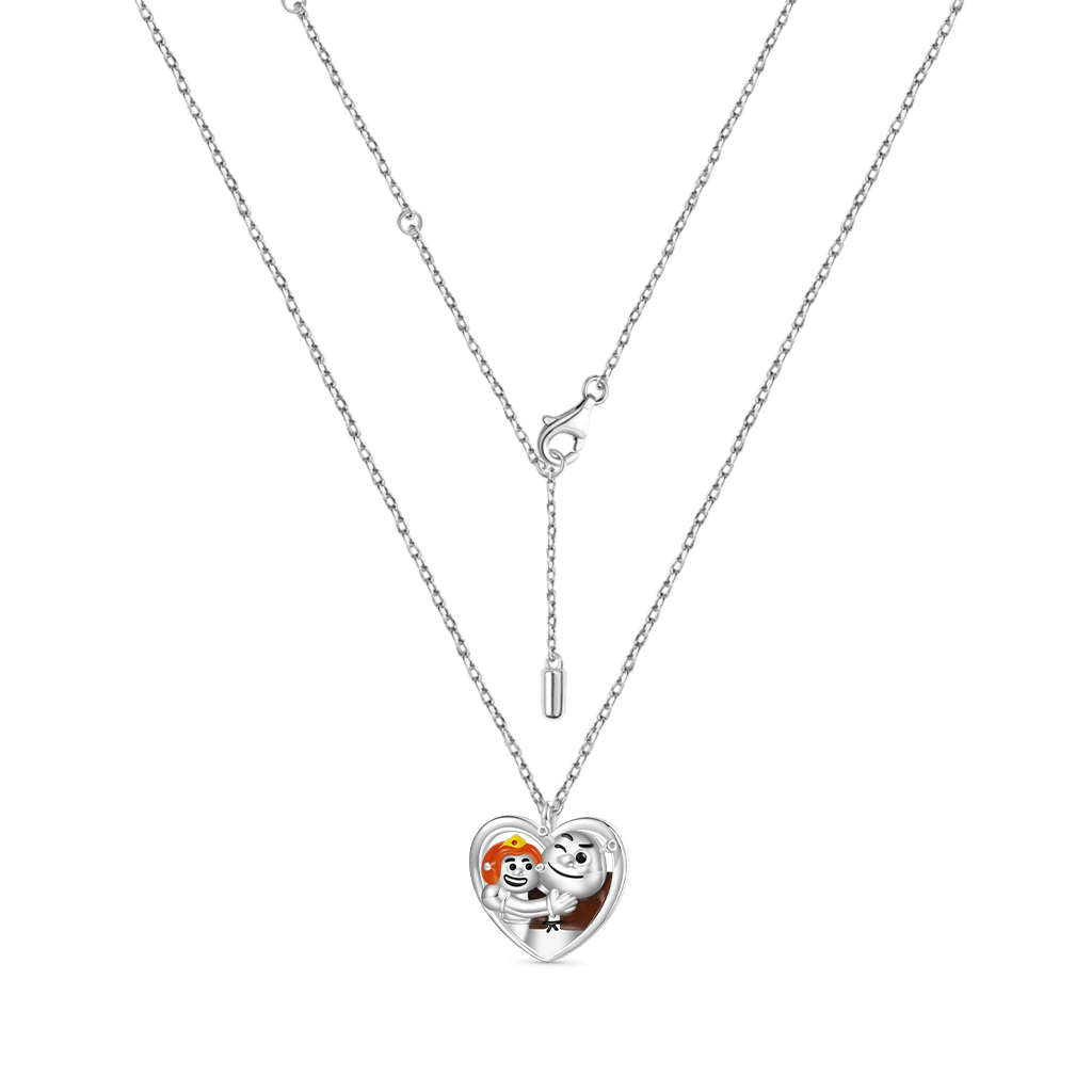 Gnoce Collier Shrek & Fiona Cœur - Image 3