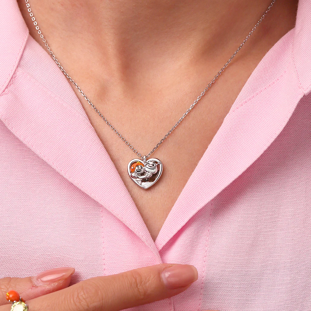 Gnoce Collier Shrek & Fiona Cœur - Image 6
